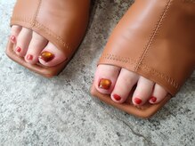 エメユー(aimer u,)/Foot 親指アート