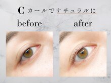 ルーム(room)/負担が少ないまつ毛パーマです♪