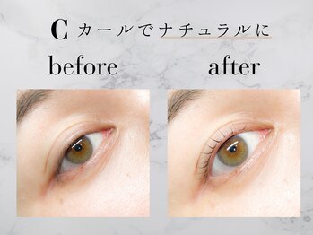 ルーム(room)/負担が少ないまつ毛パーマです♪