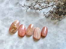 ヴィガー アンド ルックス 白金 目黒(Vigor&Looks)/サーモンピンク 大理石