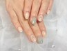 《HAND》毎月更新★大人可愛い♪オフィスシンプルネイル　
