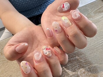 ペアリング(Pairing nail&eyelash)/selectにキティパーツ追加600円