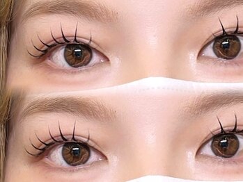 アカアカ 名駅店(aka'aka)の写真/【名駅・国際センター】納得の仕上がり♪自まつ毛が細い・モチが悪い等、まつ毛の悩みはaka'akaにお任せ!