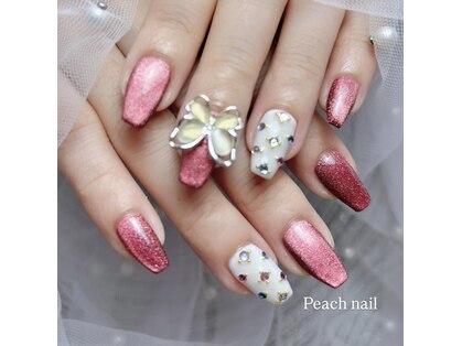 ピーチネイル(Peach nail)の写真