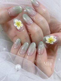 プルメリアネイル