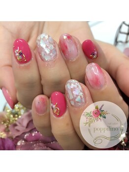 ネイルサロン ポピリーノ(poppilino)/やり放題ネイル♪