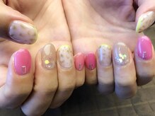 プラハネイル(+HER 美甲)/レオパード×ネオンライン