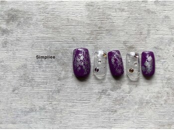 シンプリー 西荻窪店(Simpliee)/ 定額ネイル￥7900