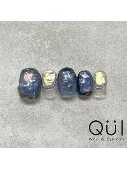 クワイ(Qui)/春夏秋冬　バブルネイル