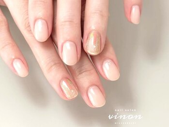 ヴィノンネイル(Vinon nail)の写真/自爪に優しい【フィルイン】導入!シンプルだからこそ技術力の高いスタッフが貴女の理想の指先を叶えます♪