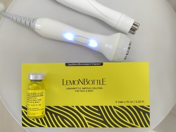 ユニクリア(Uni clear)の写真/話題のレモンボトルで脂肪分解！みるみる小顔◎二重顎◎たるみ・もたつきケアに！首のシワ改善にも◎