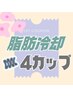 脂肪冷却リピート割☆4カップ通常40000円→18000円☆初回価格よりお得☆