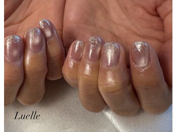 マグネット×ラメグラデーション