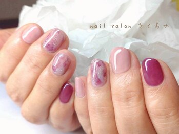 さくらや/秋の大人パープルニュアンス