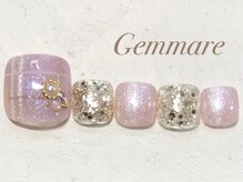 ジェンマーレ 青葉台店(Gemmare)/マグネットカラーキラキラネイル
