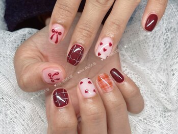 バレンタインネイル【大塚駅】