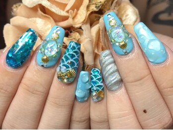 シャンネイル(SHAN Nail)/スカルプやり放題 新規¥12000