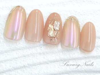 ラグジュアリーネイルズ アカバネ(Luxury Nails Akabane)/うるつや*ミラー