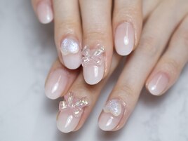 カラーグラデーション+パーツ