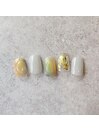 春色ニュアンスネイル