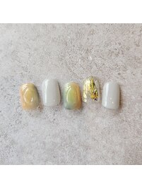 春色ニュアンスネイル