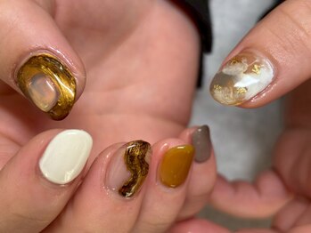 コービーネイル(Kobe nail)の写真/【ニュアンス定額デザイン￥6500～】短い爪だからこそ可愛く見えるアートやデザインをたくさんご用意♪