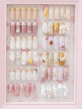 アリエル(Ariel)の写真/【画像持込OK★あなただけのネイル90分やり放題￥6,980】ご予算に合わせた選べる定額デザインも◎