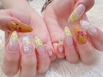 ラルネイル 大宮(Lull. nail)/＃y2kネイル＃レオパード