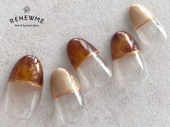 レニューム 祖師ヶ谷大蔵店(RENEWME)/フレンチネイル☆