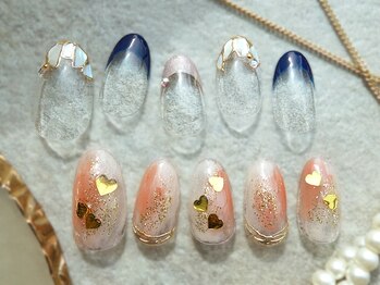 プラスネイル 自由が丘店(PLUS NAIL)の写真/短い爪でもおしゃれにキマる上品デザイン★新デザインはフォトギャラリーをチェック！【自由が丘店】