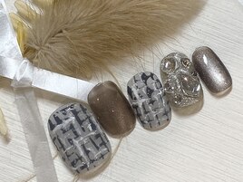 冬の定番ツイード♪