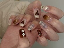 ジェミーネイル シンジュク(Jemiy nail shinjuku)/【Saki】5本デザイン¥9800