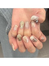 ☆ホワイトニュアンスネイル☆