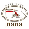 ネイルカフェ ナナ(nailcafe'nana)ロゴ