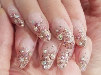 ネイルマジック 仙台一番町店(NAIL MAJIC)/ストーングラデネイル☆オーダー