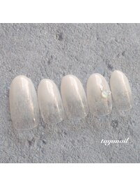 ラメカラーグラデーションネイル