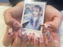 バレンタインネイル　担当:星