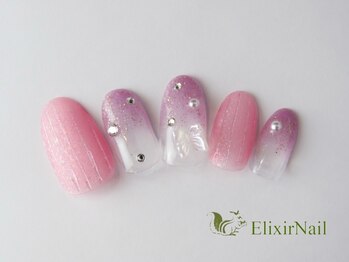 エリクサーネイル 五反田(Elixir Nail)/定額b カジュアル/クーポン使用