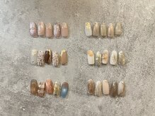 12月定額デザイン♪毎月変わる定額ネイル☆/四日市/マグネット