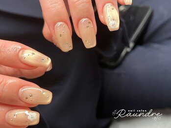 ランドリー(Raundre.)/マグネットお花ホロネイル