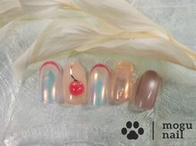 モグネイル(Mogunail)/3.4月定額B/さくらんぼ