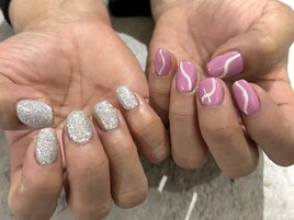 アシンメトリーネイル