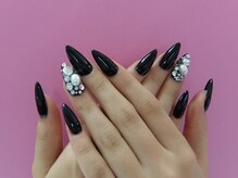 ネイルサロンミキ 横浜(MIKI)/豪華ストーン埋め尽くしスカルプ