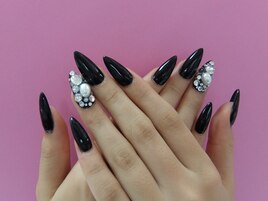 豪華ストーン埋め尽くしスカルプ