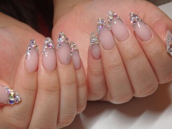 チョコアンドミント/オフ込♪スカルプ１０本アート☆