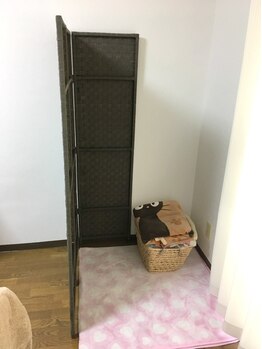 ベル(Belle)/お着替えスペース