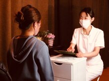 ブルーム(Bloom)/ご来店の流れ 1カウンセリング