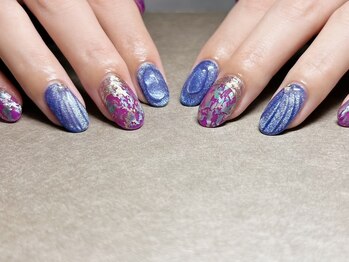 ラドール(La Dhole)/オーロラフィルムネイル