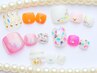 【フット】フットネイル オフ+ケア付☆定額ジェル・デザイン多数!