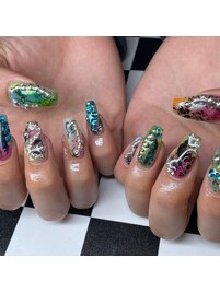 海外個性派ネイル
